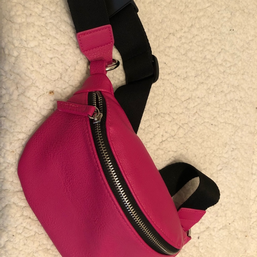Trendy modern pink waist pack